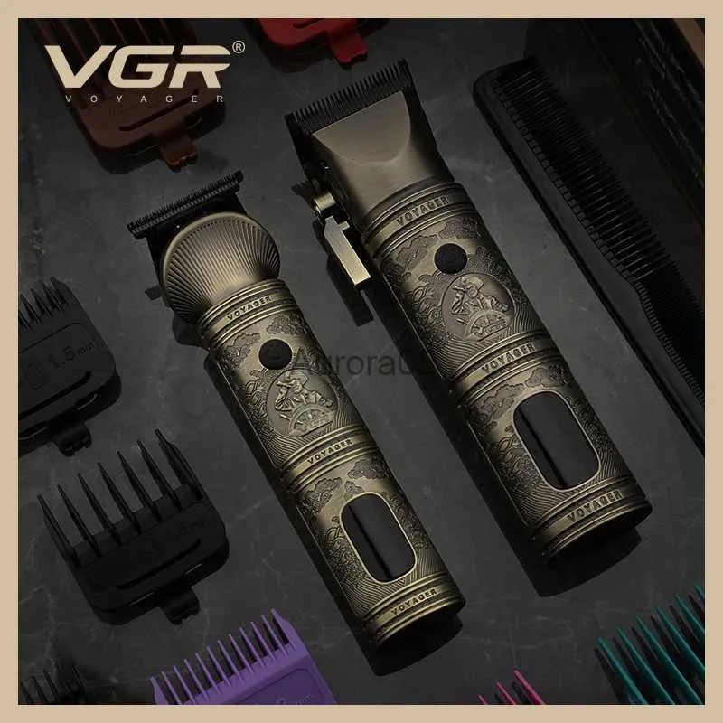 Włosy Clippers VGR V-670 Maquinas de Cortar Pelo Profesional męskie fryzjer Profesjonalne włosy Zestaw Clipper Zestaw Urządzenia do higieny osobistej sukienki YQ231108