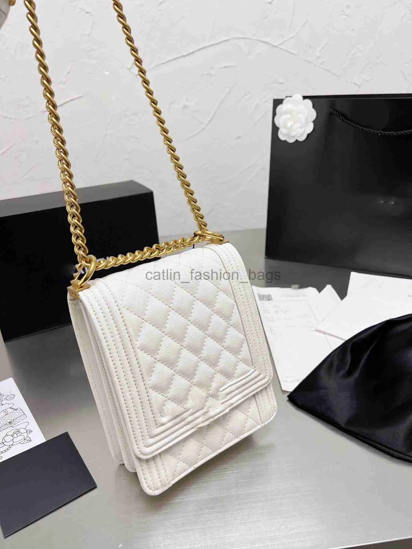 Сумки через плечо Сумки Новая классическая модная сумка и дизайнерская сумка Универсальная вертикальная версия с бриллиантами Женская сумка Walletcatlin_fashion_bags