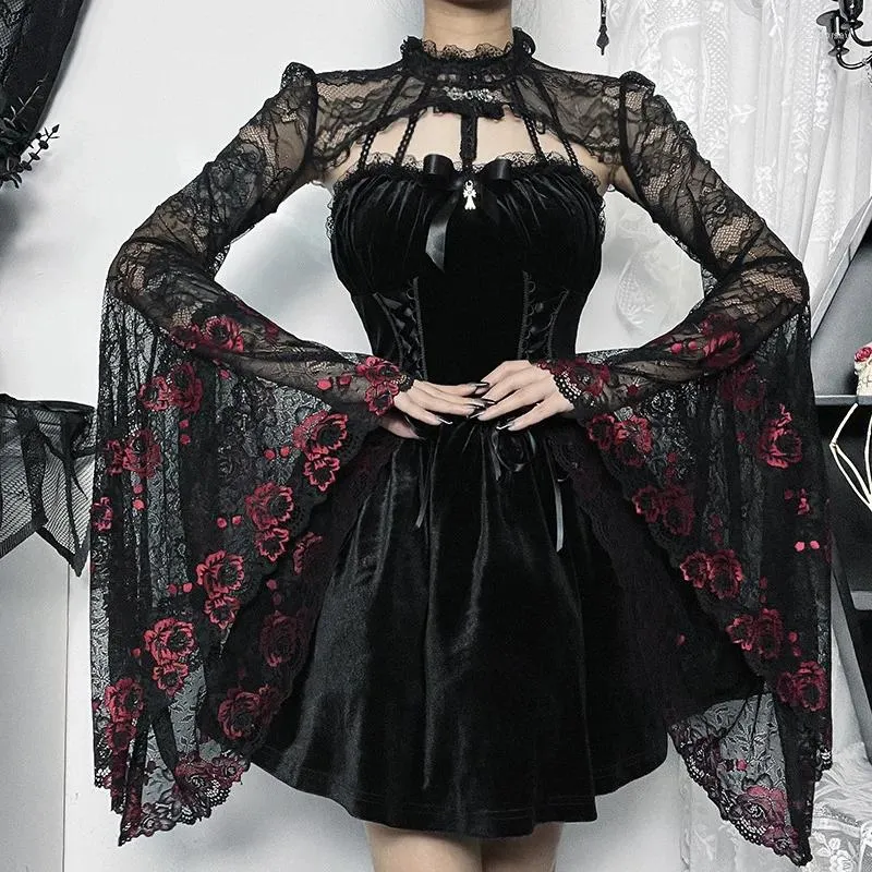 Floral gothic jacket deals