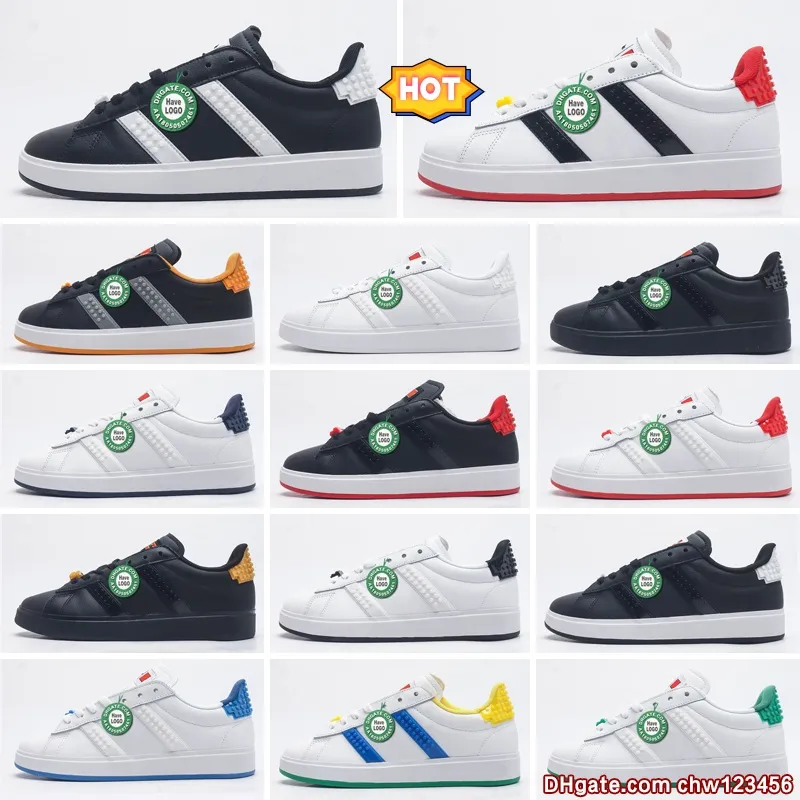 Designer Bold Platform Casual schoenen Legos x neo Grand Court speciale sneakers Indoor Suède lage leren sneakers zwart Glow Vegan Greensports trainer