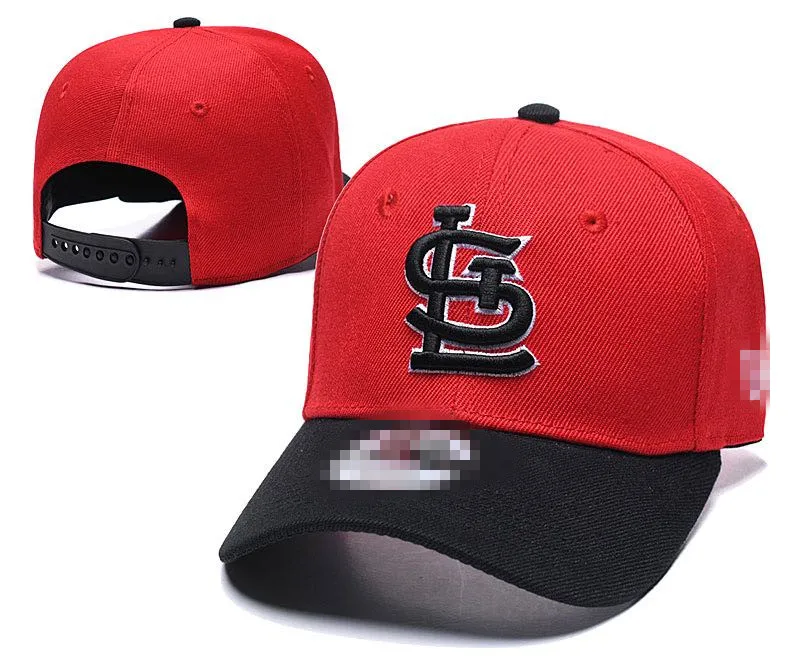 2023 STL_ Letter Baseball Caps Snapback Chapéus para Homens Mulheres Esporte Hip Hop Womens Bone Sun Cap Homem H12-4.12