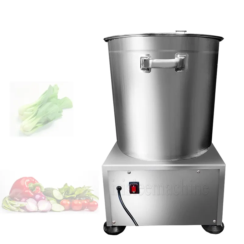 Rostfritt stål centrifugalkål snurrtorkare gröna grönsaker avvattning maskin mat dehydrator