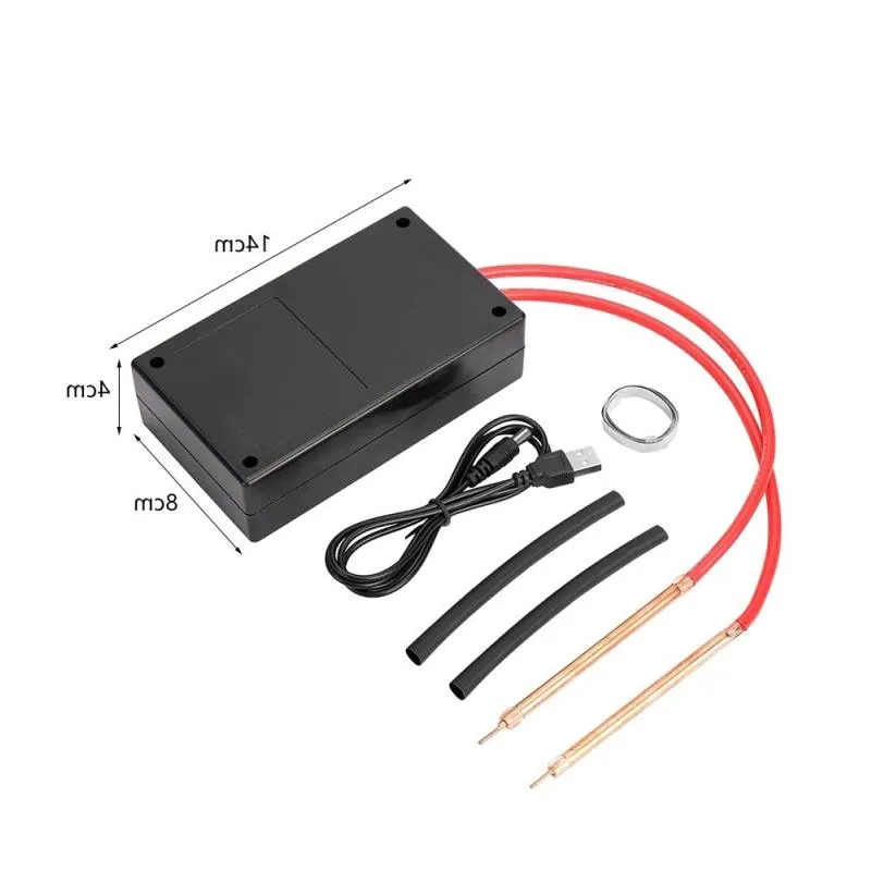 6500 mAh Spot Welder CE portatile 6 ingranaggi Mini regolabile per 18650 kit di macchine utensili per saldatura a batterie Mimjm