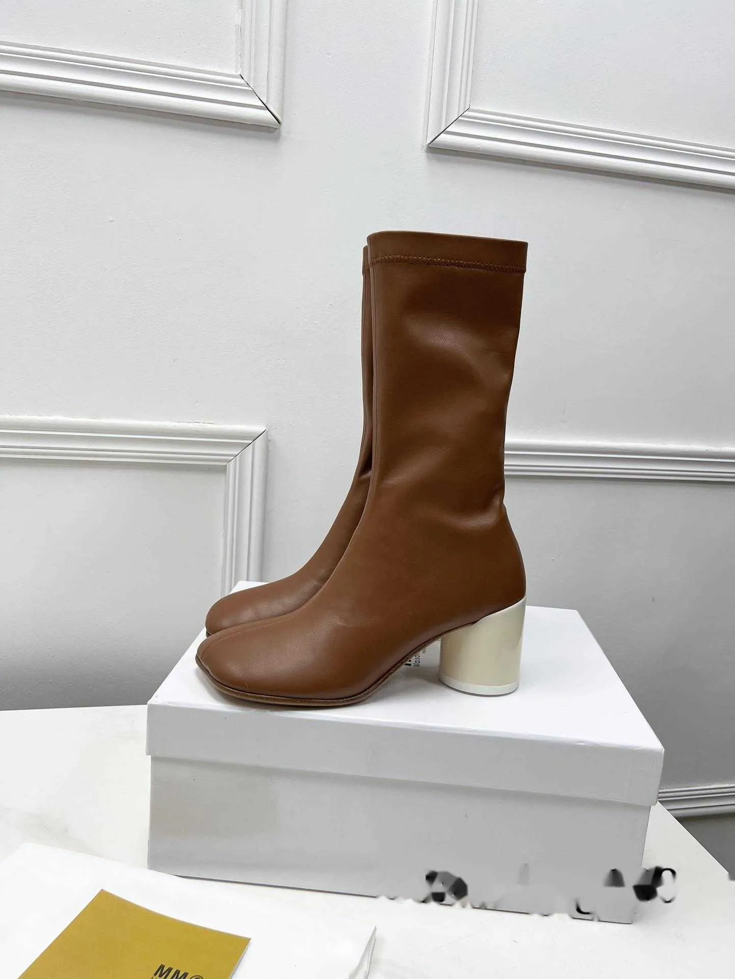 Margiela Long Boot Boot Classic Women Women Boots Boots Designer