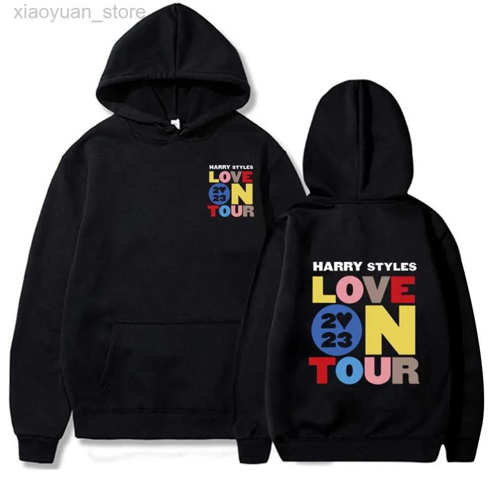 Erkek Hoodies Sweatshirts 2023 Turda Aşk Uzun Kollu Hoodies M230408