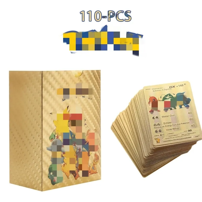 iono pokemon card japanese Gold Pokemon Cards 110 Amazon main image 1