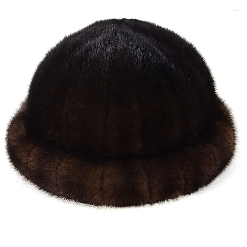 Bérets 2023 Automne Hiver Super Chaud Snow Show Femmes Véritable Rex Blanc Style Russe Cap Lady Luxur Chapeau Cheveux Belle