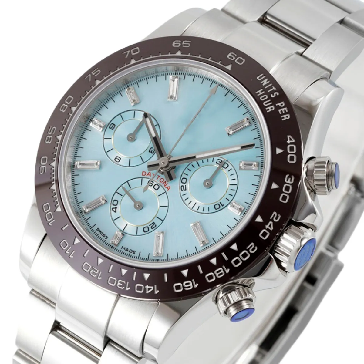 Montre de luxe pour hommes AAA montres de haute qualité 41MM mécanique entièrement en acier inoxydable montre à mouvement automatique montres de créateurs montres-bracelets de style de mode sportive