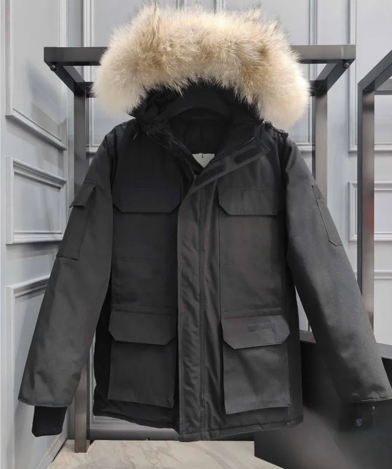 남성 캐나다 겨울 자켓 두꺼운 따뜻한 다운 남자 파카스 옷 야외 패션 커플 라이브 방송 코트 여자 gooses 재킷