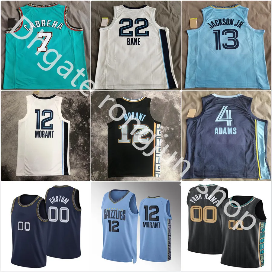 Custom 2023 인쇄 농구 유니폼 10 Luke Kennard 46 John Konchar 7 Santi Aldama 24 Dillon Brooks 2 Xavier Tillman 21 Tyus Jones 5 Vince Williams 6 Patch