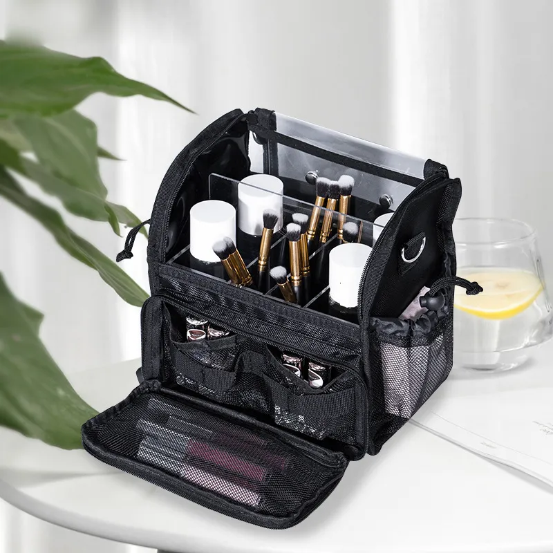 Sacs à cosmétiques Trousses PVCAcrylic Makeup Bag For Women Travel Sacs transparents imperméables 230407