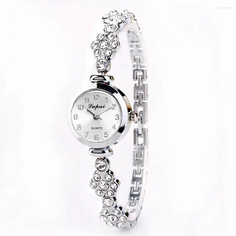 Orologi da polso Lvpai Vente Chaude De Mode Luxe Femmes Montres Bracciale Montre Orologio Crystal Acciaio inossidabile Orologi da donna di lusso