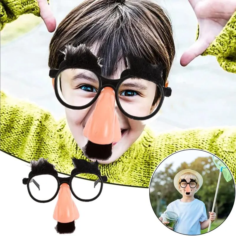 Party Supplies Halloween Funny Nose Mustache Glasses Costumes Sunglasses Big Costume Up For Adults Kids Masquerade Eyewear