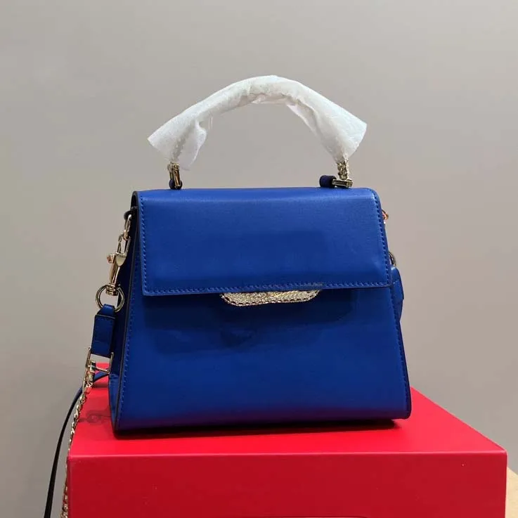 Blue elegance shop studded handbags wholesale