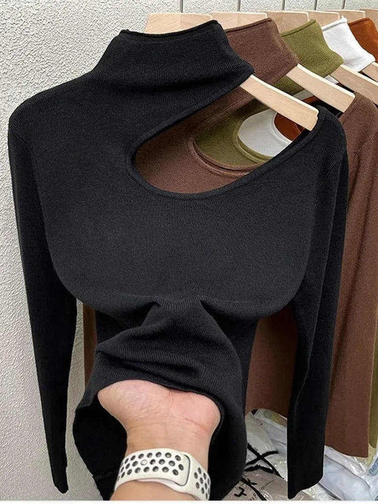 Женская футболка футболка женская киничная стройная эластичность Женская одежда Женская топа