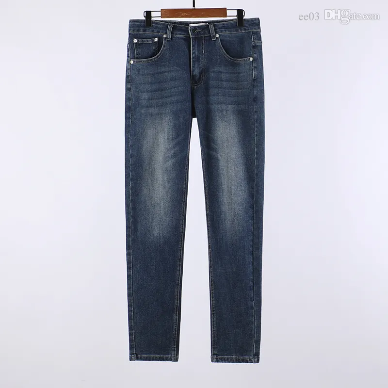 Högkvalitativ 23FW -märke Topstoney Designer Jeans Men's Casual Two Tone Jeans