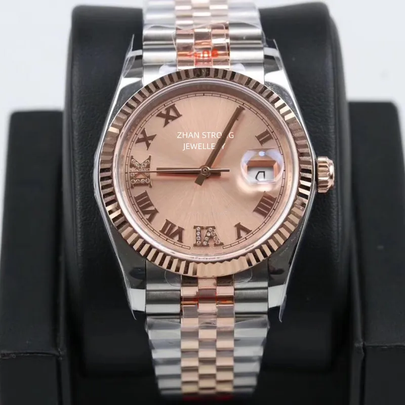 20 Estilos 36mm Relojes para mujer Moda Mecánica automática Reloj de pulsera para mujer Diamante 2813 Movimiento Correa de acero inoxidable Relojes de pulsera para mujer Reloj para mujer