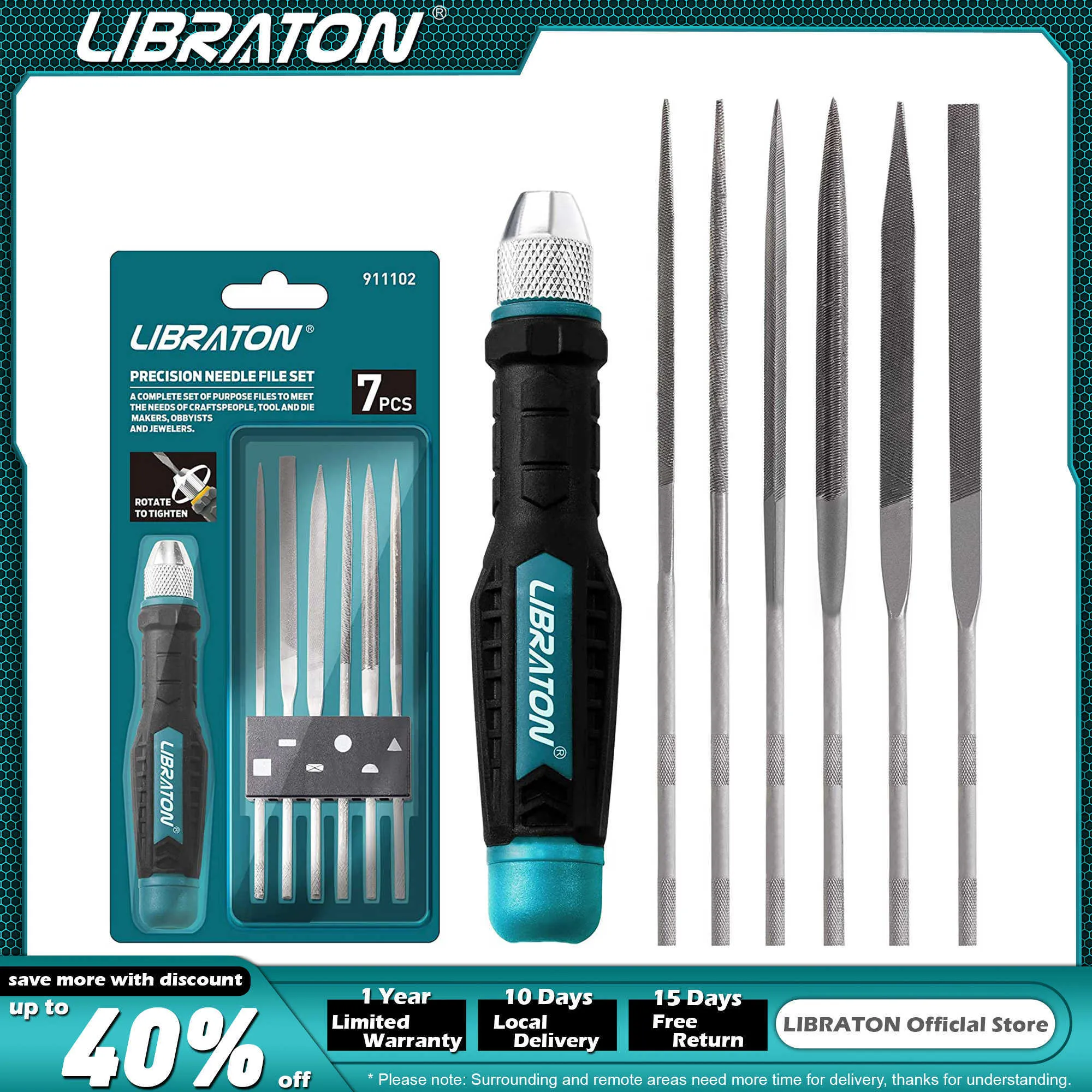 Precision Mini File Set Precision Needle File Set - Interchangeable Mini Files for Wood, Metal ...