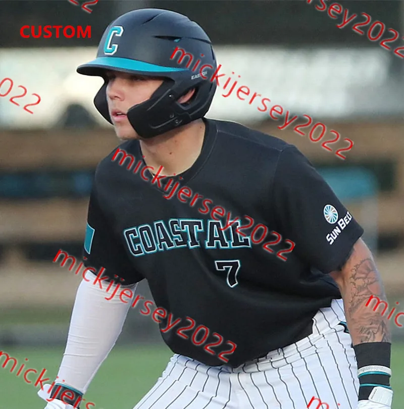 Coastal carolina baseball jersey sale