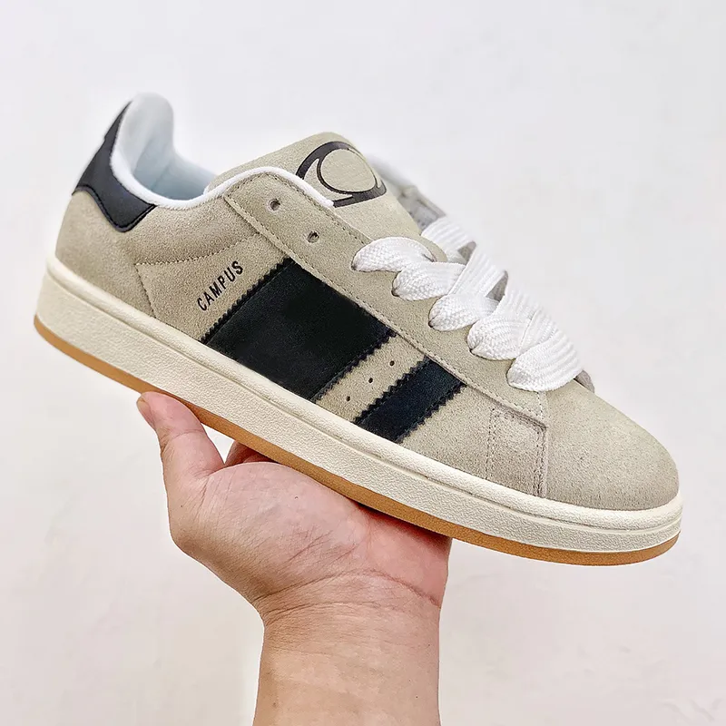 2024 Designer Outdoor Shoes Campus 00s Luxury Suede Sneakers Dark