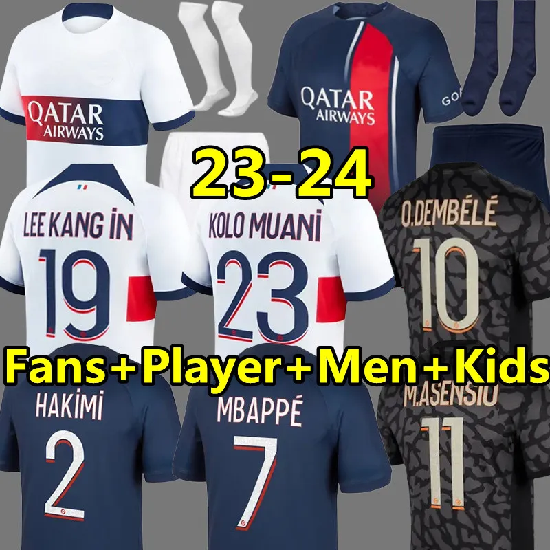 PIITOU Páris Maillot PSG Enfant de Football 22/23 Soccer Jersey