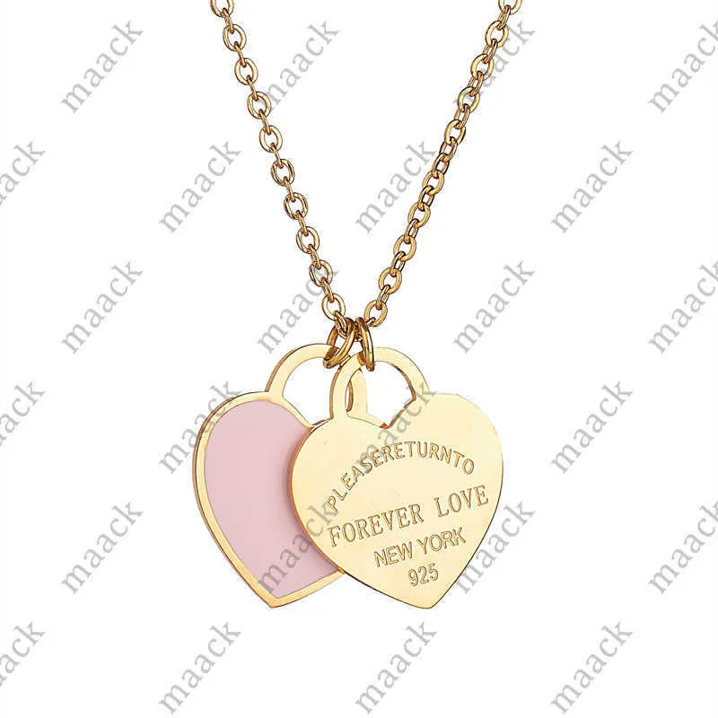 Pendant Necklaces Gold necklace for women trendy jewlery designer costume cute necklaces luxurious jewellery elegance Heart Pendant Necklaces gifts M230408