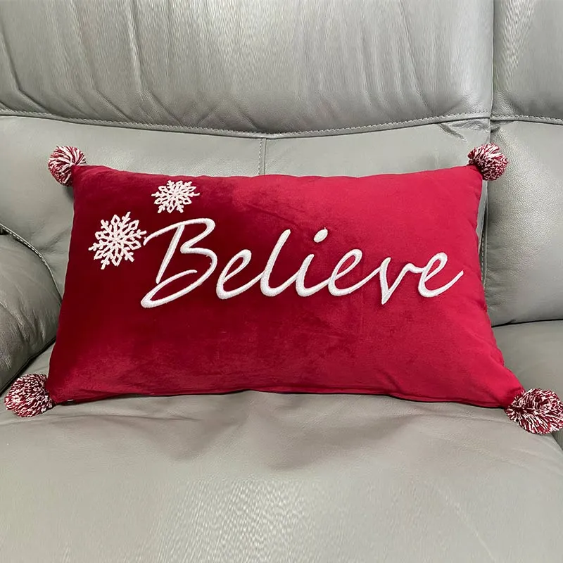 Designer pillows Cushion cover, embroidery made of 100%polyester Dutchcloth , without cushion core