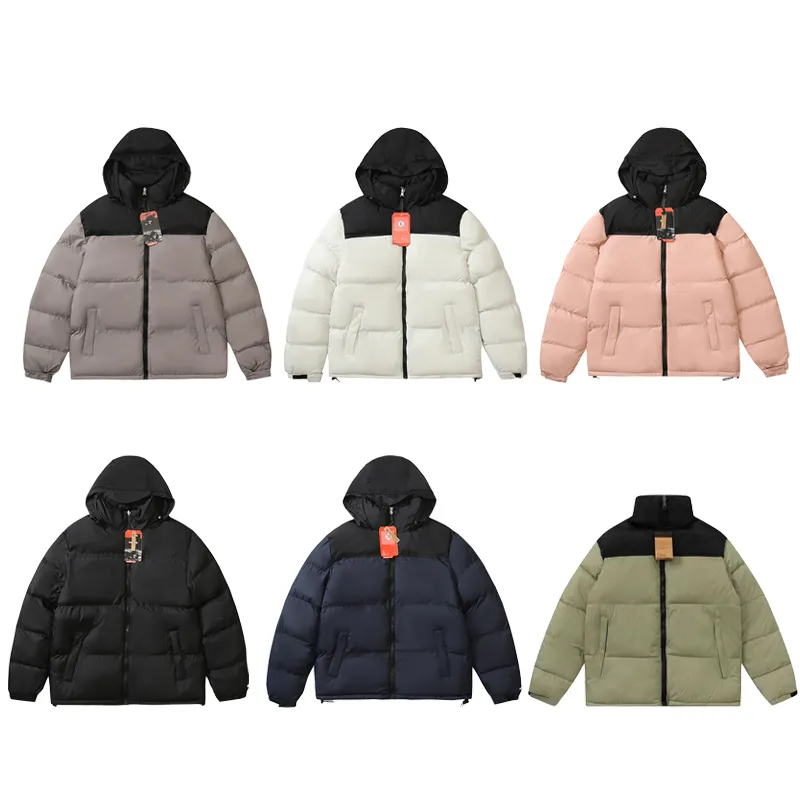 Men's designer down jacket Waterproof material winter cotton men's and women's down jackets outdoor trench coat thick warm coat coat connector