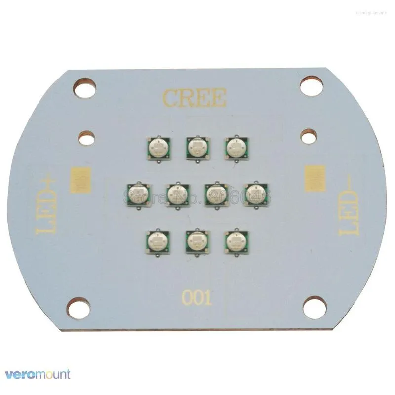 Epiles 3535 10LEDS UV 365NM 385NM 395NM 420NM HÖG POWER 10-chip Intergrated LED Diode Light Lamp för limhärdande bläck