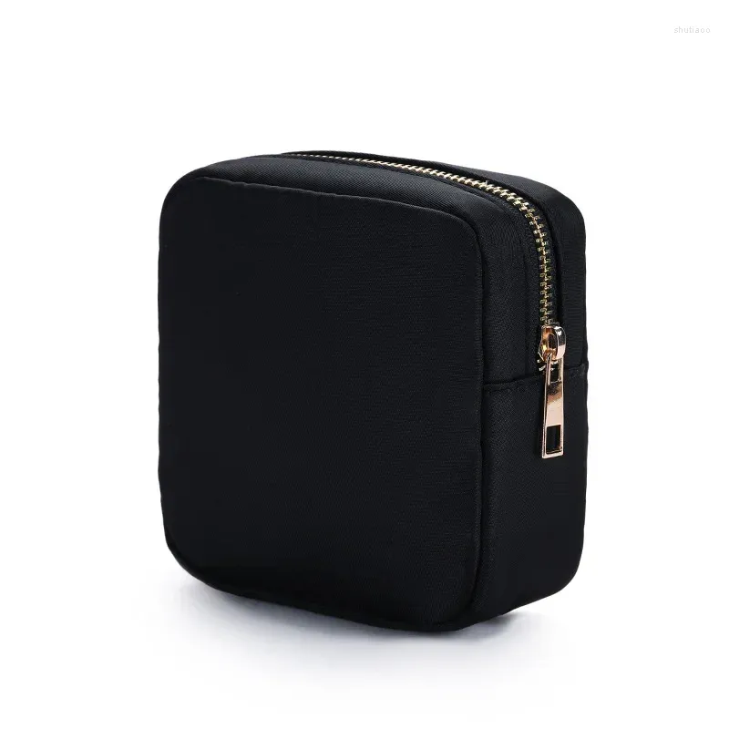 Waterproof Nylon Small Travel Makeup Bag With Zipper Mini Makeup And  Toiletry Storage Pouch For Women And Girls Small Coin And Sanitary Napkin  Purse From Shutiaoo, $10.25