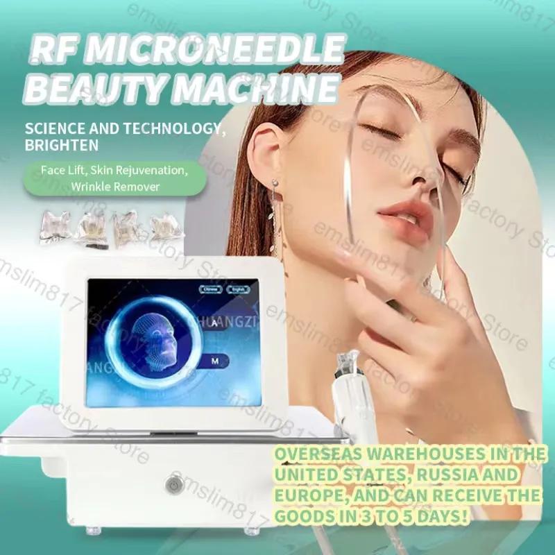 Itens de beleza Microagulha Padrão Ouro Máquina RF Micro Agulha Cartucho Microagulha Radiofrequência RF Agulhamento Fracionário RF Microagulha