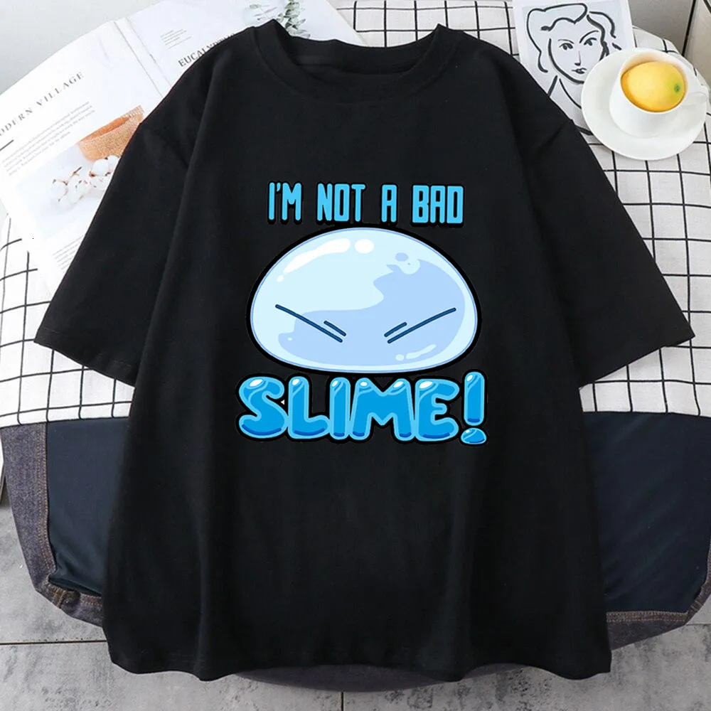 Mens TShirts Anime hat ime I Got Reincarnated As A Slime Lord of empest Shirt Man Woman Print Short Sleeve ees for Men 230407