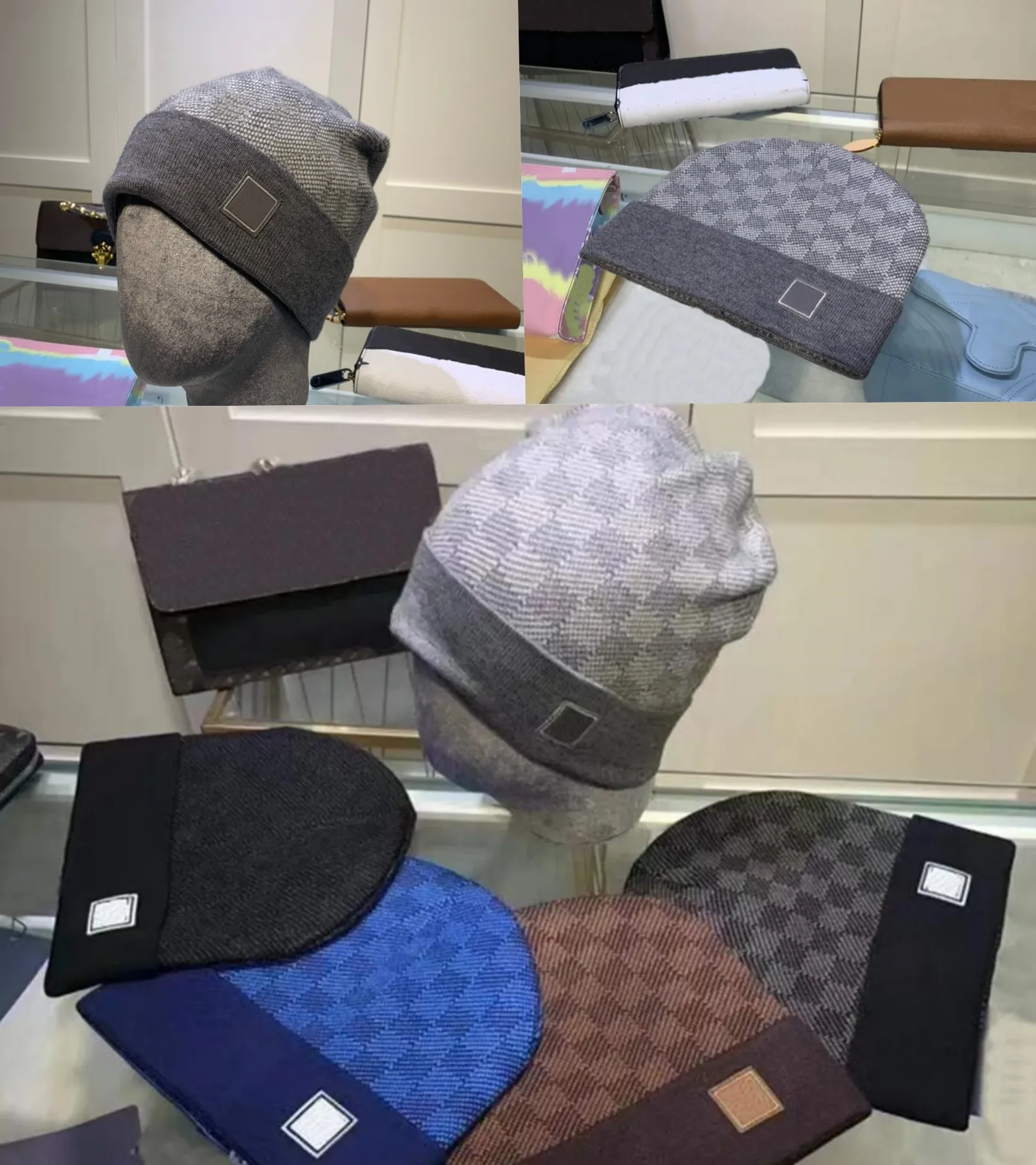 czapka Pulpit Designer Beanie Bonnet Casquette Bułyn Cap Luksusowy dzianin czapki czapki czapki zimowe unisex kaszmirowe litery swobodne wysokiej jakości na zewnątrz wysokiej jakości