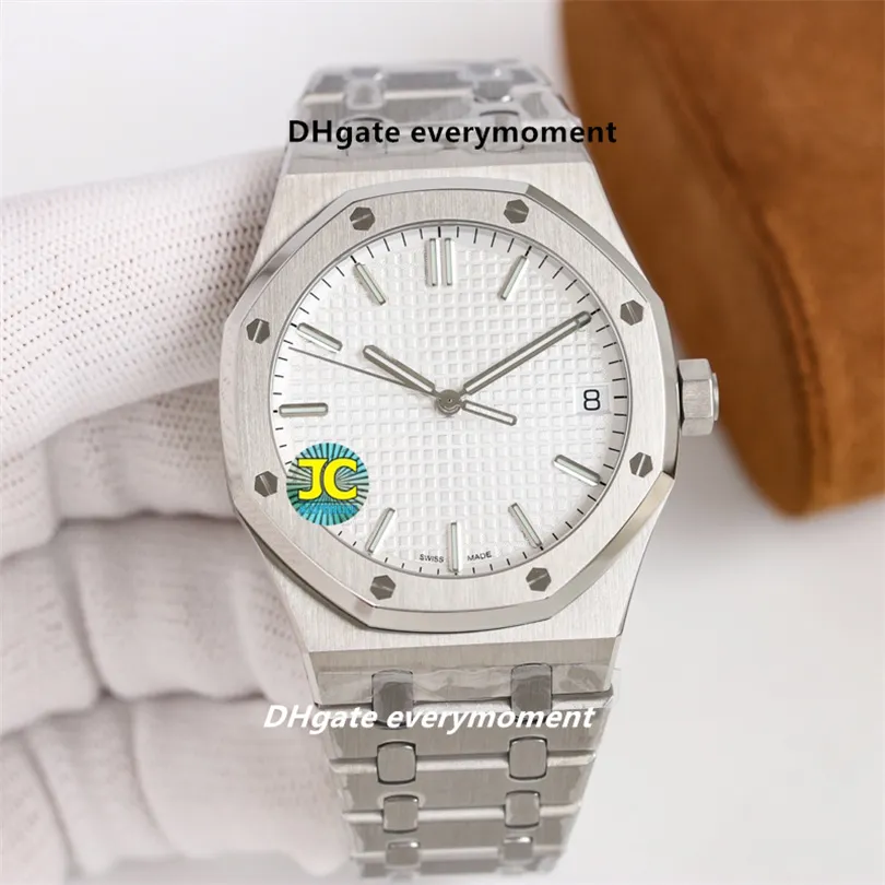 JC Factory Montres pour hommes 15500 41 mm Cal.4302 Montre mécanique automatique Saphir super lumineux en acier inoxydable 316L Montres-bracelets de plongée de luxe