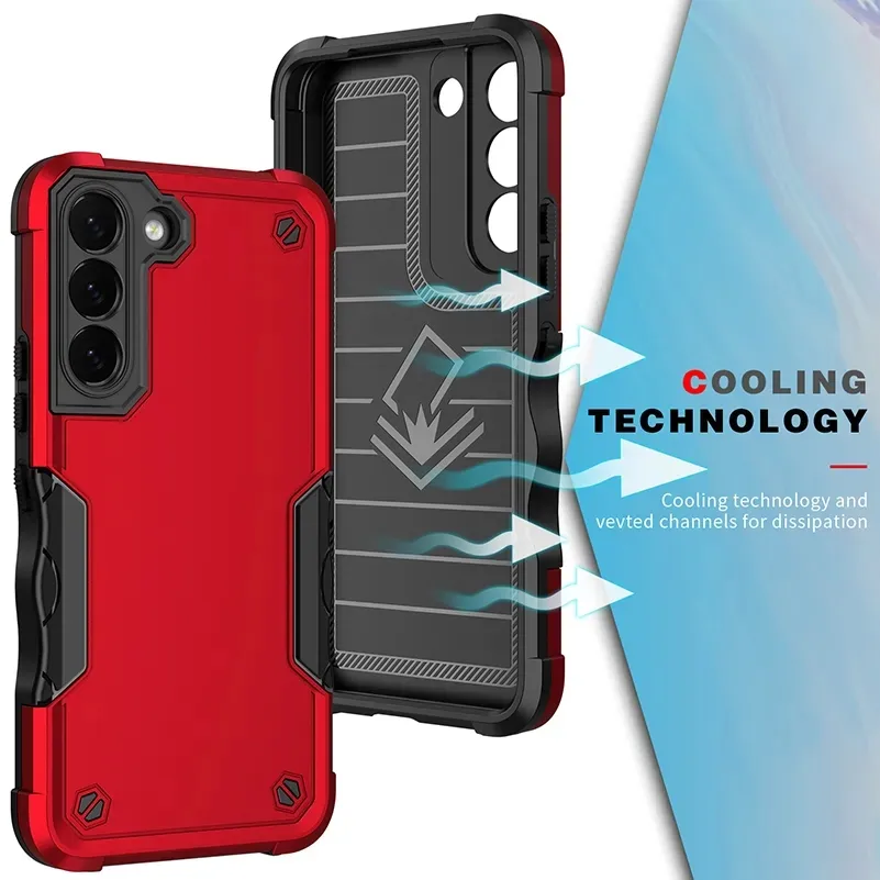Shockproof Rugged Phone Case For Samsung Galaxy 24 S23 FE S22 S21 Ultra A14 A24 A34 A54 A33 A53 A73 M53 5G Hybrid Heavy Duty Drop Cover