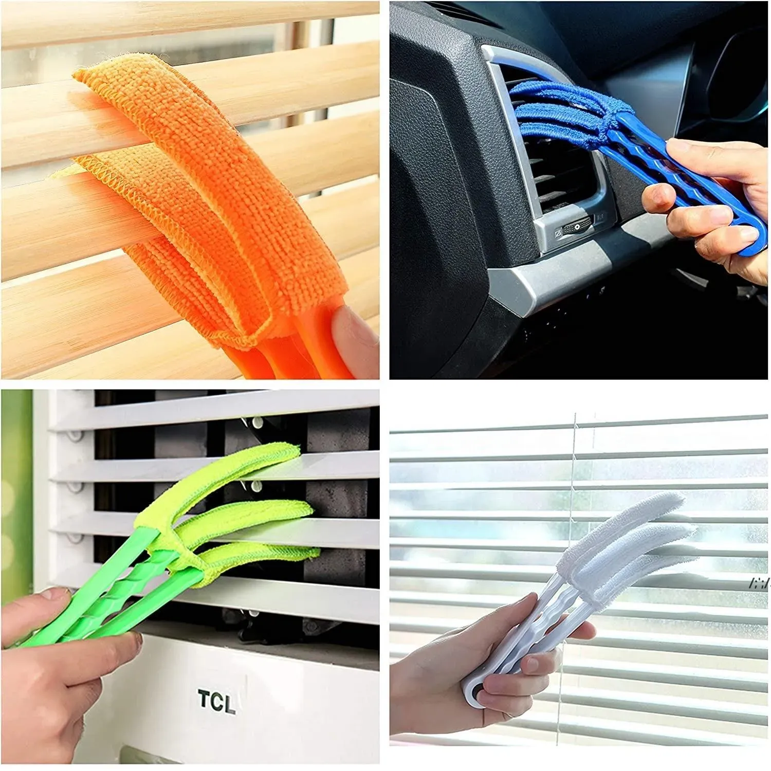 Brosses de nettoyage Usef Window Brush Air Conditioner Duster Cleaner avec  chiffon de lame de store vénitien lavable Zwl280 Drop Delivery Home Oteyj