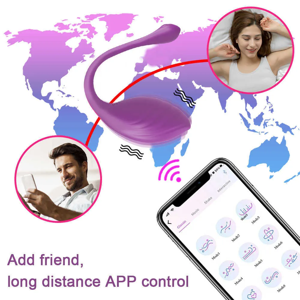 NXY Vibratori Wireless App Bluetooth Dildo per le donne Stimolatore del clitoride Vibratore Telecomando femminile g Spot Sex Toys Adulti 230508