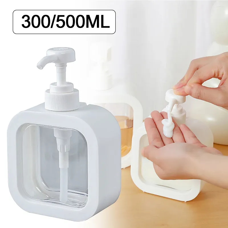 Zeepdispenser 2023 300/500 ml Keuken Handschotel Fles Badkamer Shampoo Douchegel Druk Type Opslag