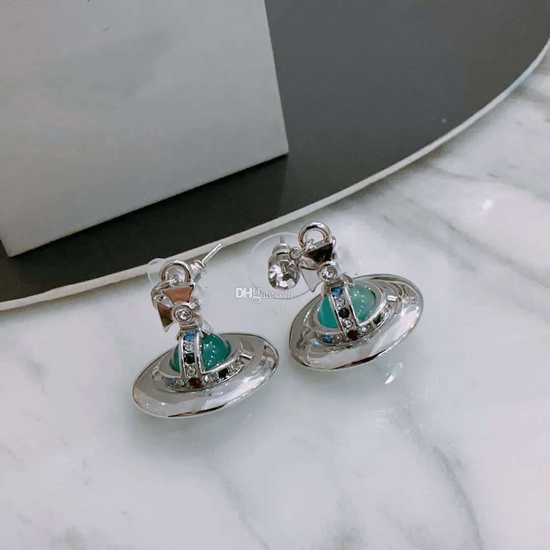 Designer Trend Orecchini Vivian Luxury Women Fashion Jewelry Earing Metal Pearl Earring cjeweler Westwood Donna dgdswreSAwr