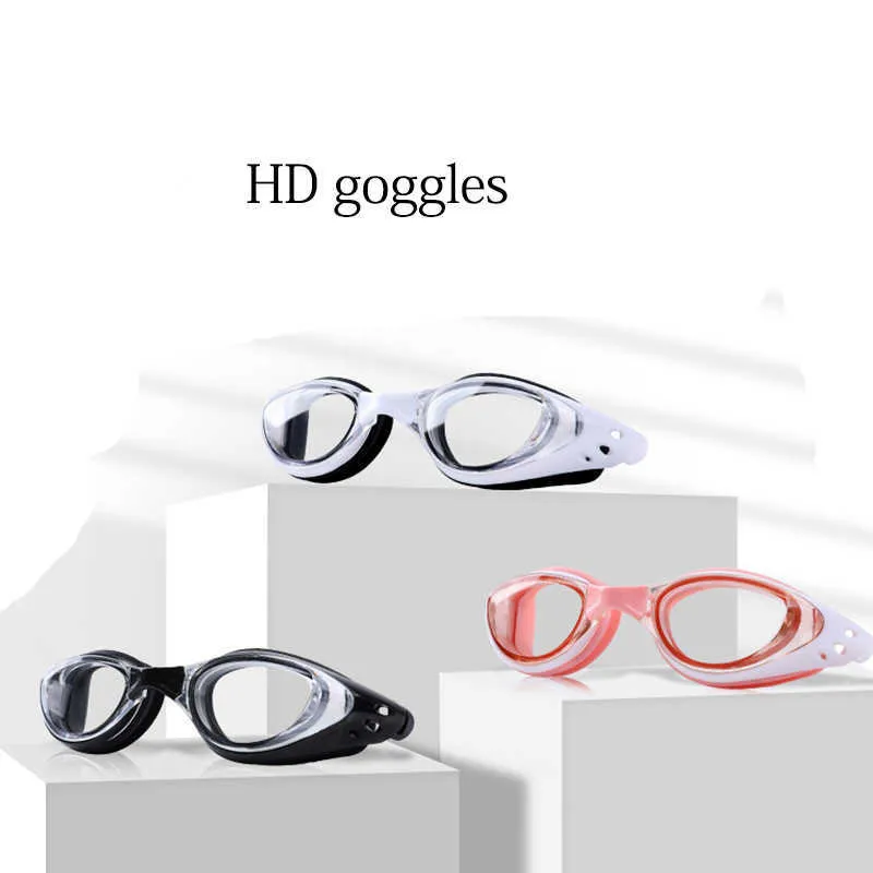 New Goggles Waterproof anti-fog Swimming Glasses Diving Swimming Mirror Professional Equipment