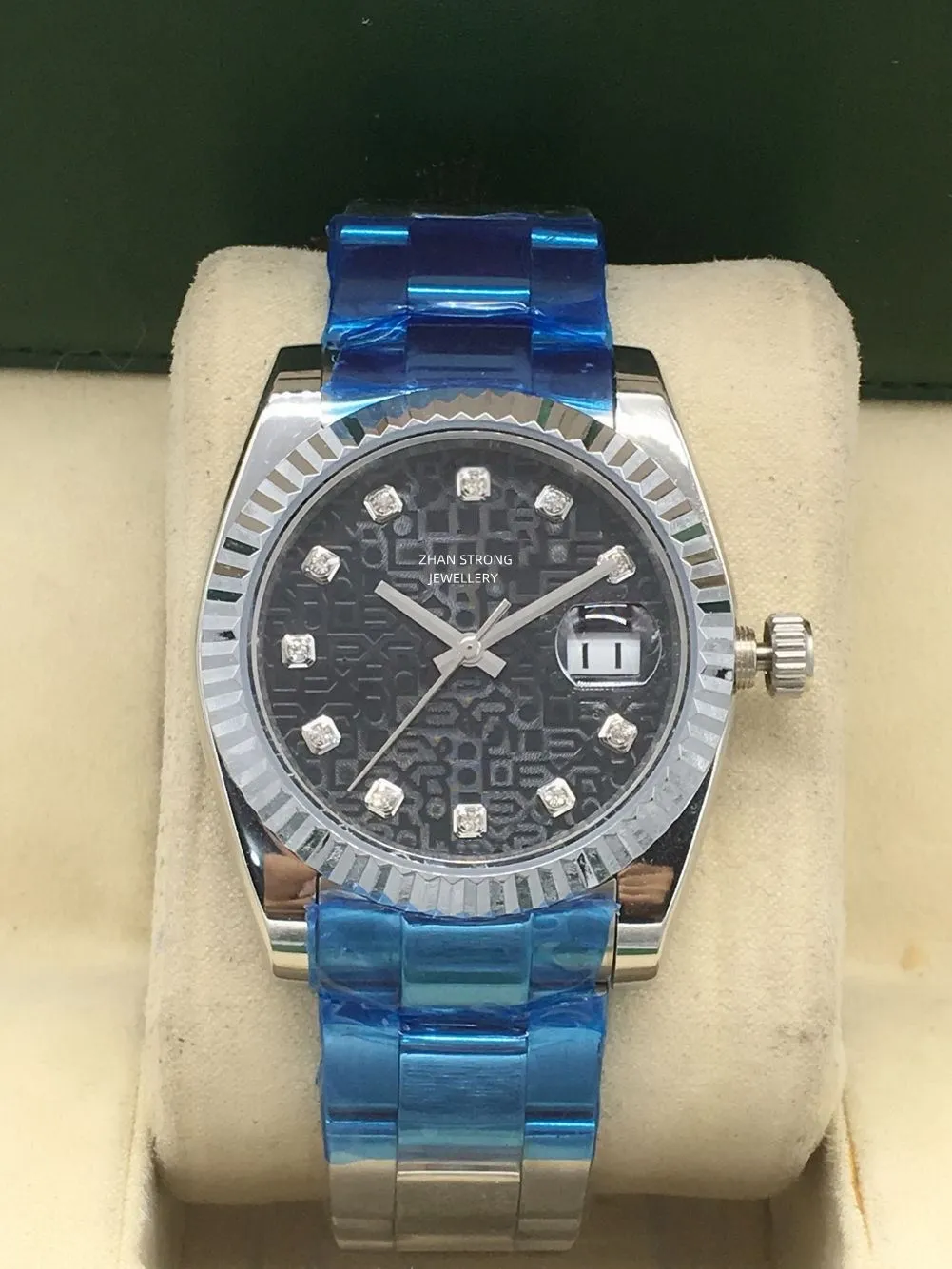 20 stili orologi meccanici automatici da donna cinturino classico in acciaio inossidabile completo 36mm 2813 movimento orologio da polso da donna con diamanti orologio da polso da donna orologio da donna