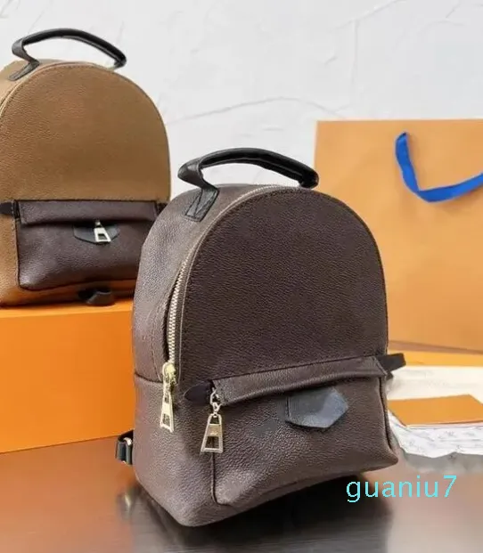 High Quality PU Leather Mini Backpack For Women, Children, And School ...