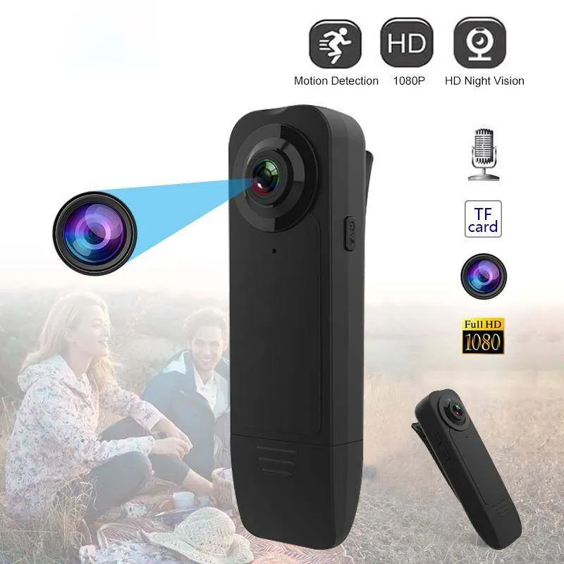 Micro Pen Recording Camera A18 HD 1080p trådlös bärbar kamera Multifunktion Dash Cam Mini Video Camera Pen Smart Recorde