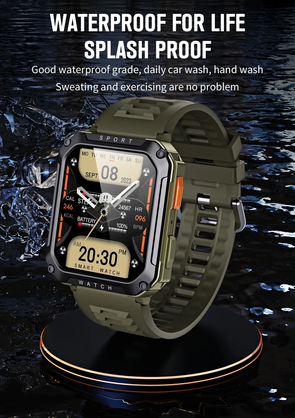 Yeni T8Pro Akıllı İzleme 2.01 HD Büyük Ekran Egzersiz Metre Su Geçirmez Fitness İzle T8 Pro Smartwatch T800 Ultra 9 Çocuklar için