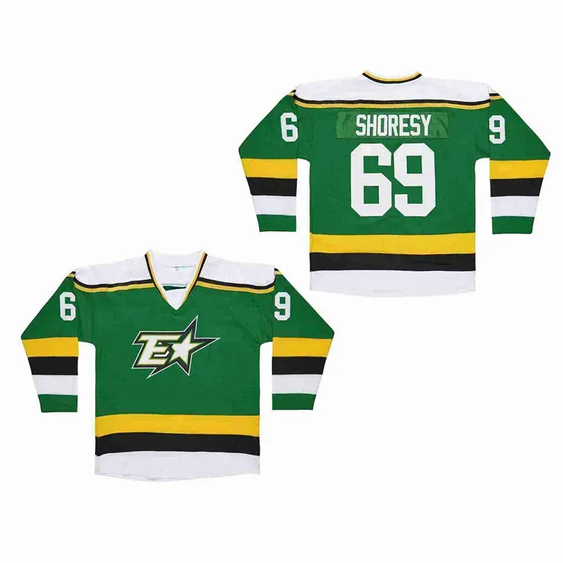 Kooy Shoresy #69 Movie TV Series Letterkenny Hockey Jerseys Irish Stitched Men Team Color Blue Yellow Green White Red Alternate