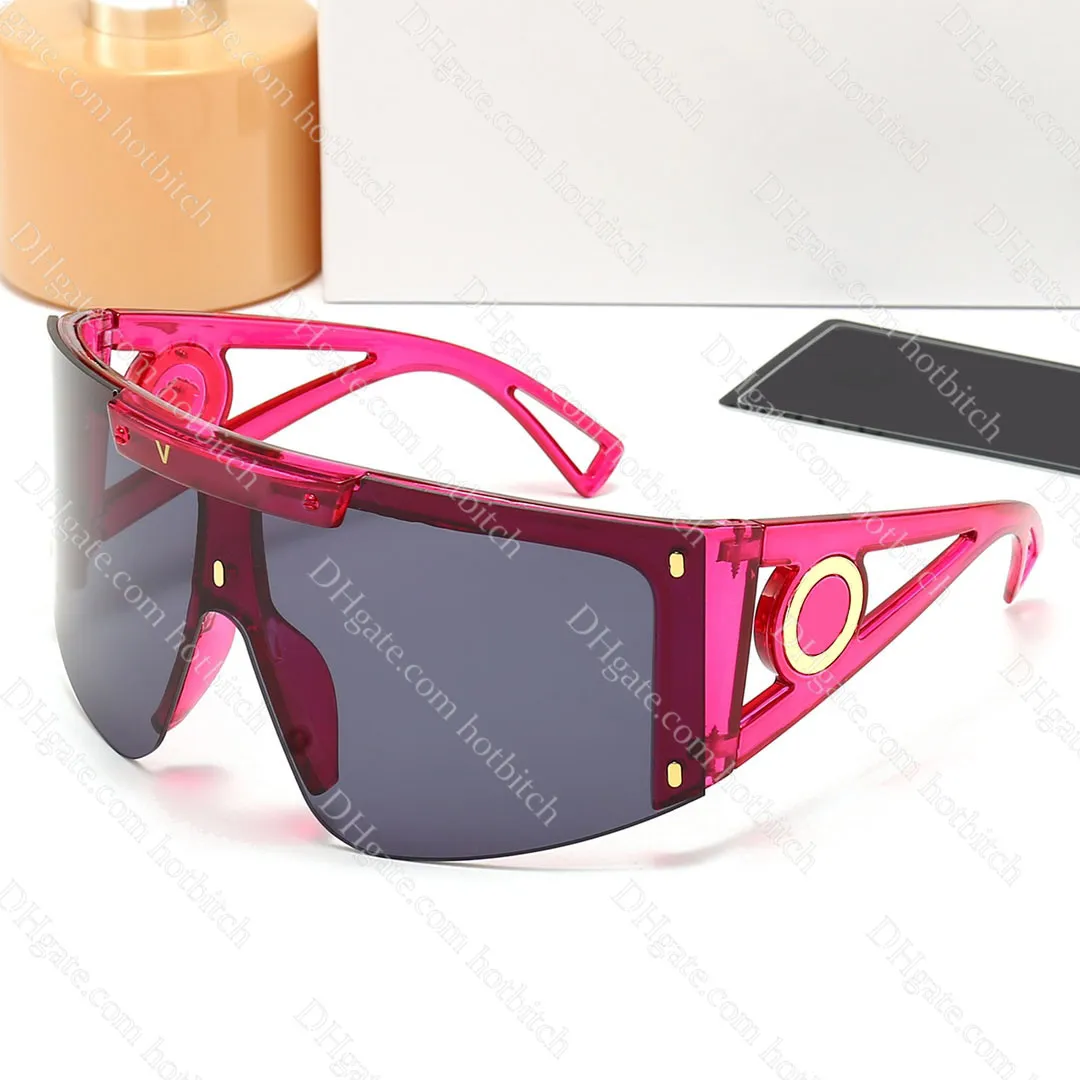 Designer Men Cycling Sunglasses Women Big Frame Sun Glasses Outdoor Sports EyeGlasses Fashion With Box