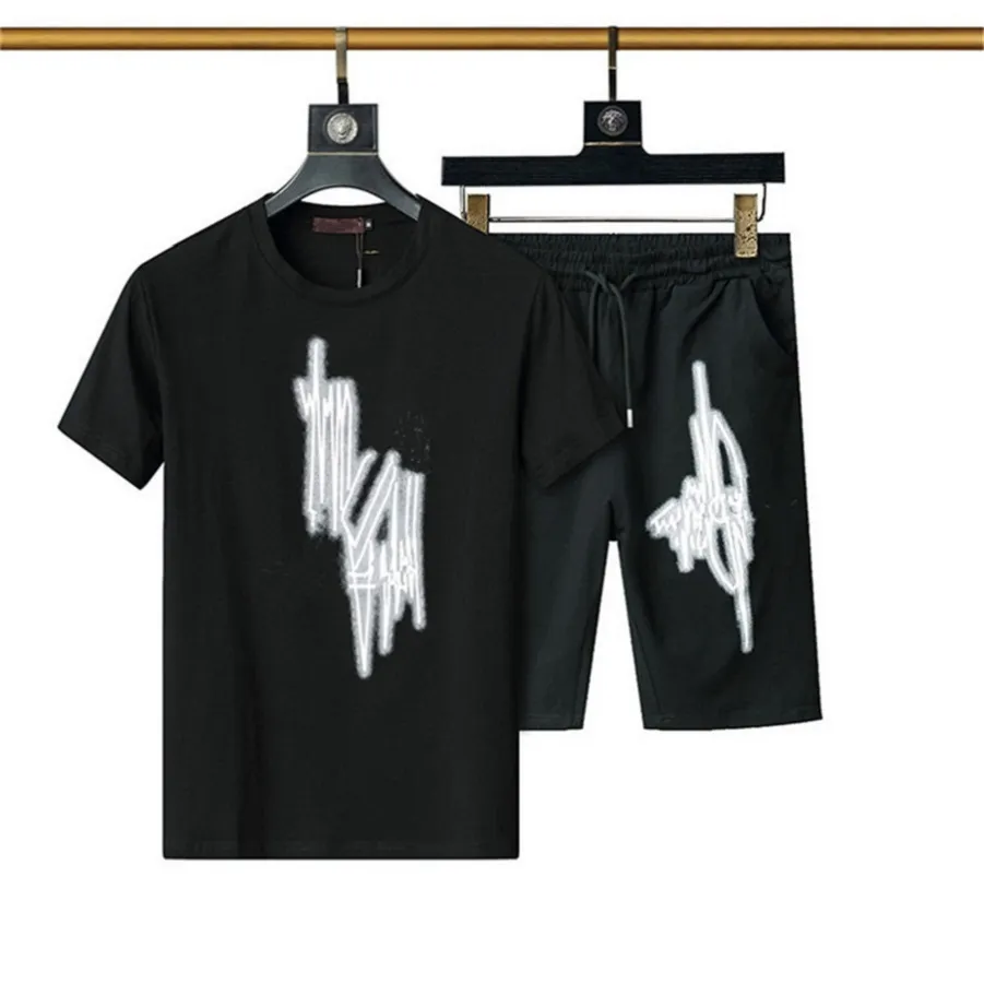 Mens Tracksuits Hot High Quality Fashion Mens Summer Sportswear