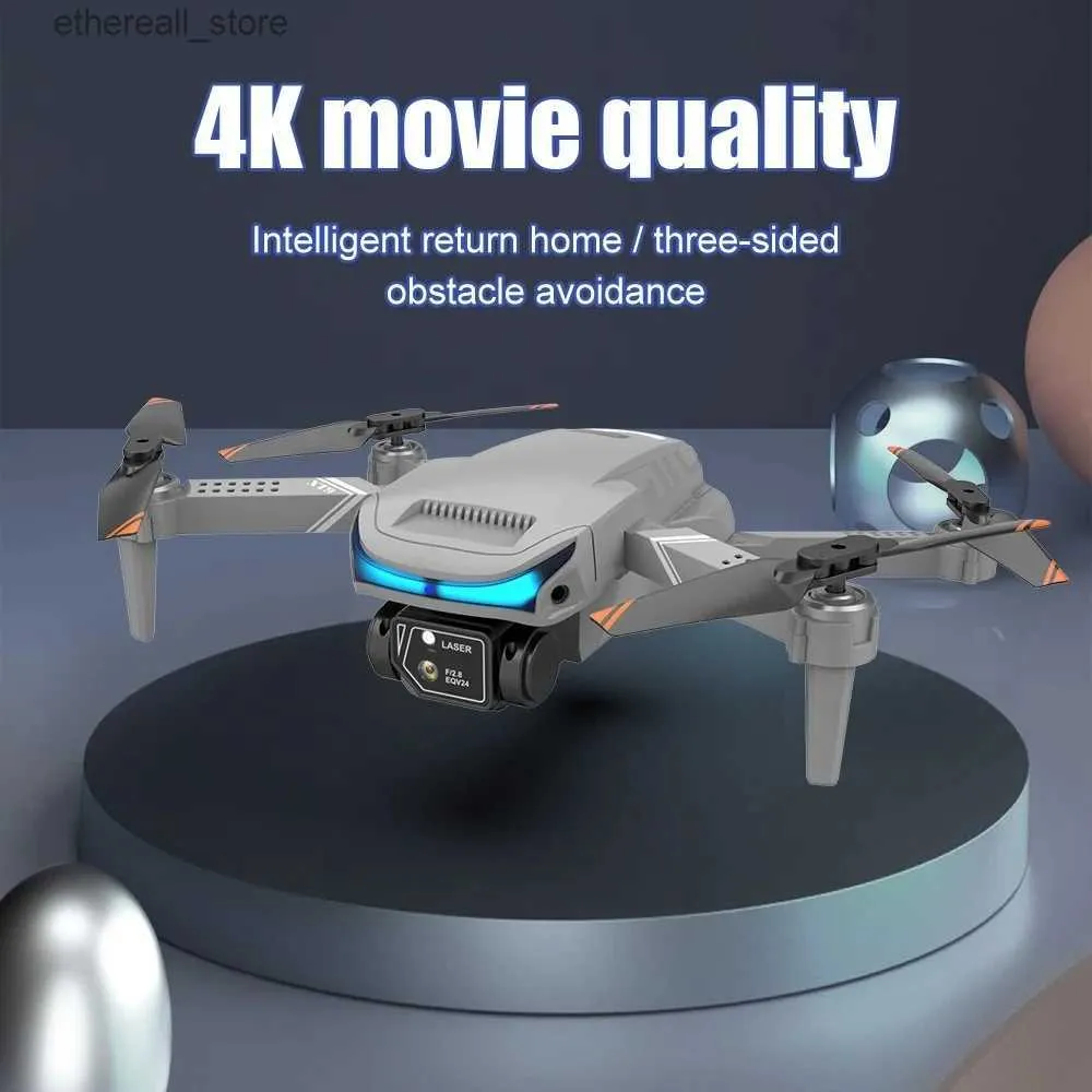 Drönare 4K Profesional GPS 5 km Dual HD Quadcopter med kamera med 360 hinder Undvikande 5G WiFi vs XT9 Mini Drone RC Quadcopter2023 Q231108