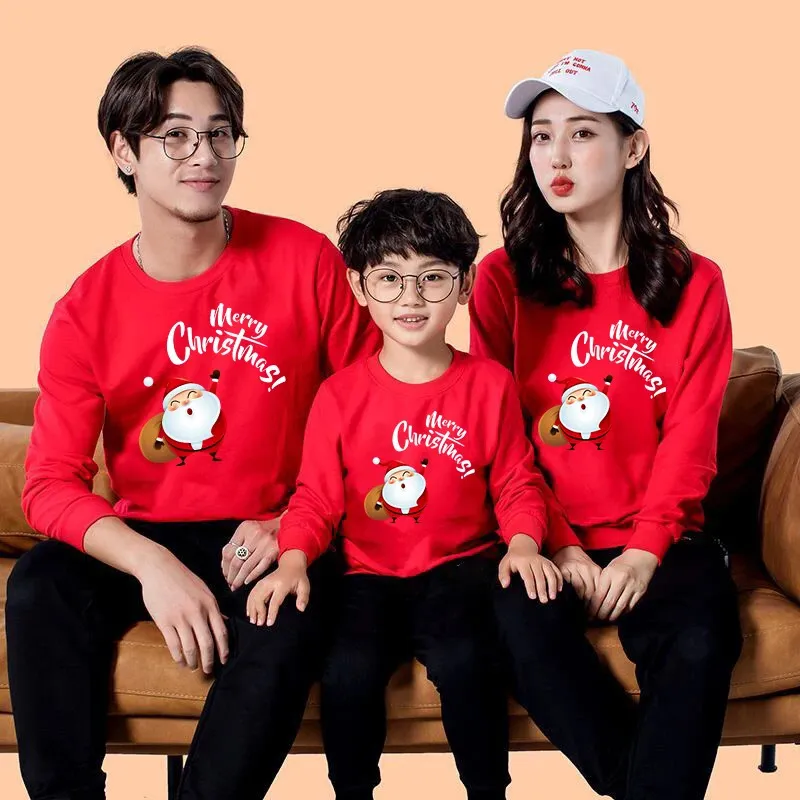Pull noel papa maman bebe hotsell