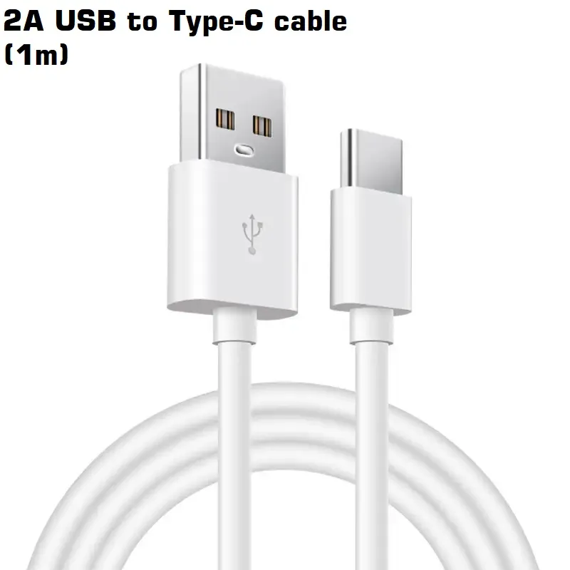 Typ C till USB -laddningskabel 1M USB A till USB C Snabb laddare 3ft laddningsladd